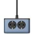 LDNIO SE3 EU Power Strip with 4 AC Sockets & 3 USB Ports Modern Desktop Socket Extension with Switch, 10A Rated Current, CE/GS/RoHS Certified